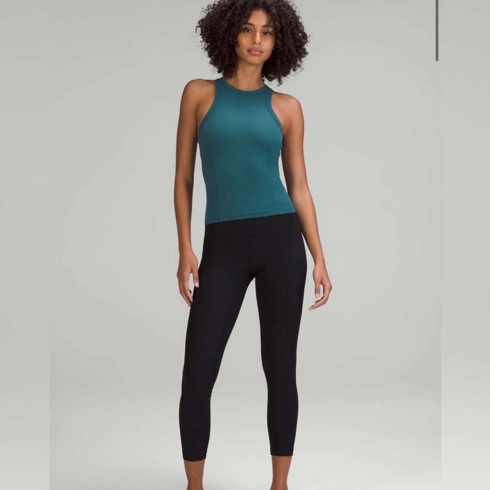Lululemon Ribbed Nulu Racerback Yoga Tank Top
Green Jasper
